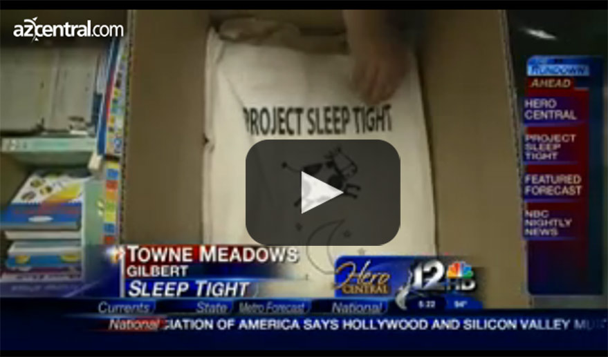 azcentral channel 12 project sleep tight video