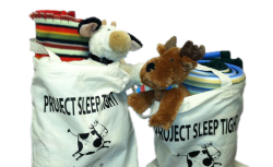 Project SleepTight Totes, bringing comfort to homeless children.